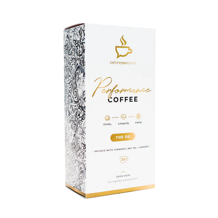 Before You Speak High Performance Coffee