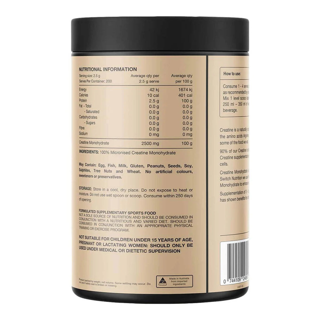 Switch Creatine